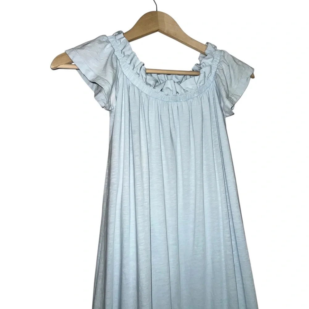 Sundry Sun Kissed Off the Shoulders Ruffle Midi dress - Picture 9 of 13